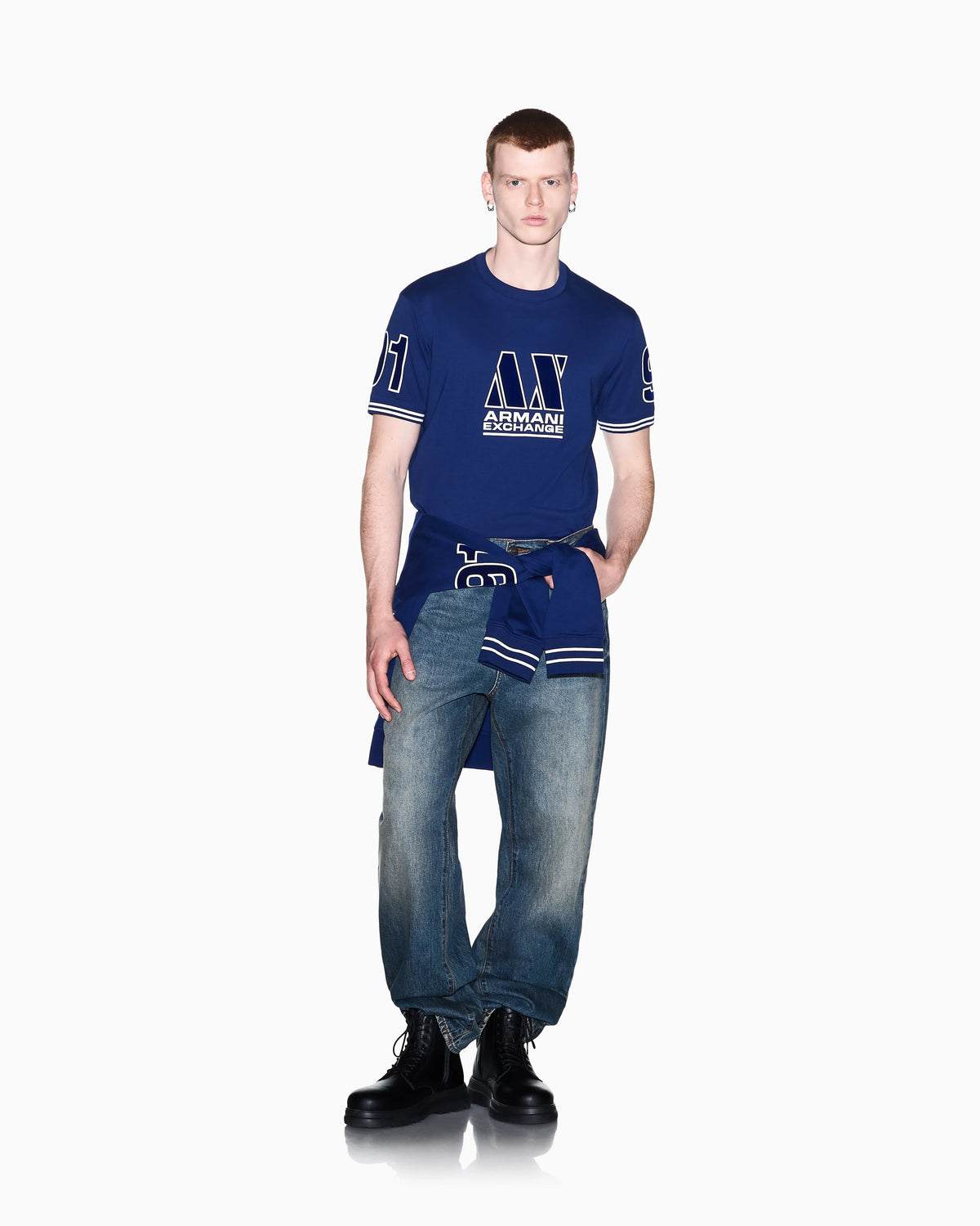 regular t-shirt in cotton jersey
