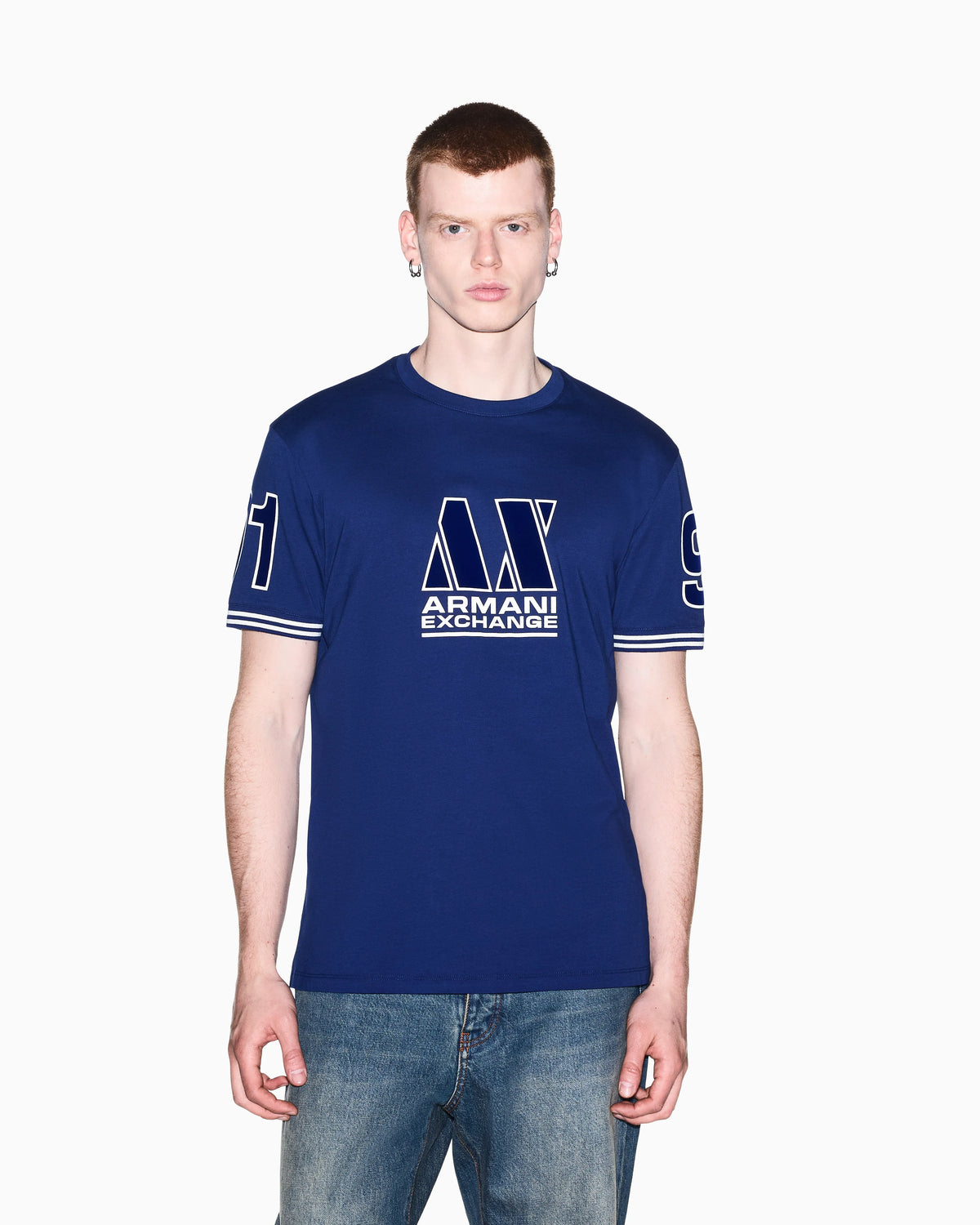 regular t-shirt in cotton jersey