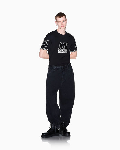 regular t-shirt in cotton jersey