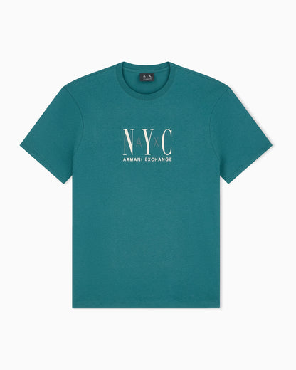 slim fit t-shirt in cotton jersey