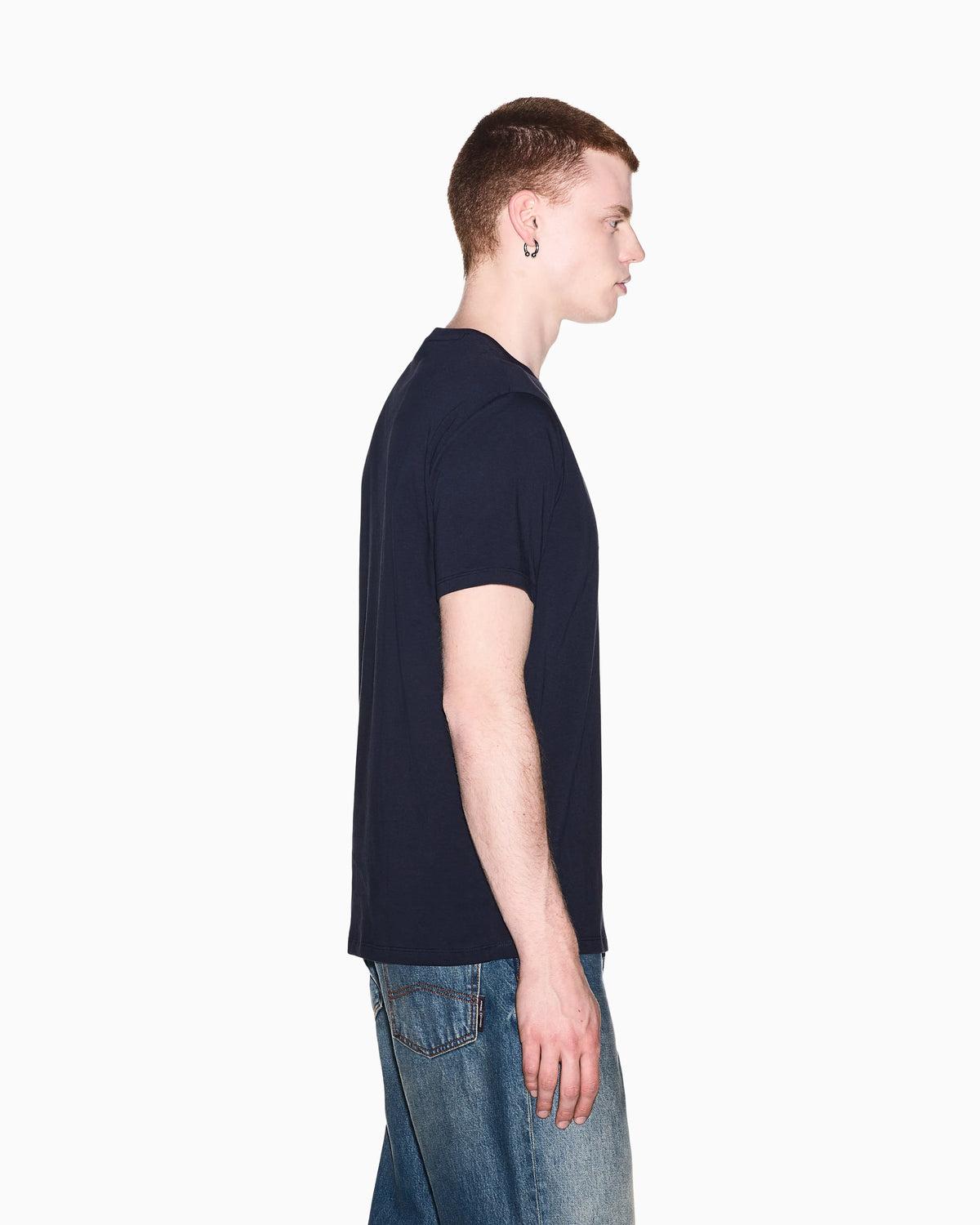 slim fit t-shirt in cotton jersey