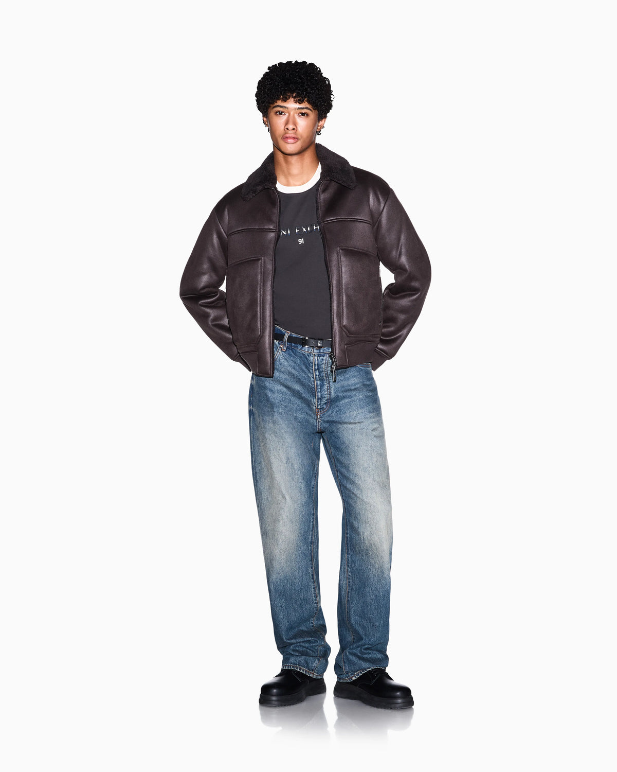 regular t-shirt in cotton jersey
