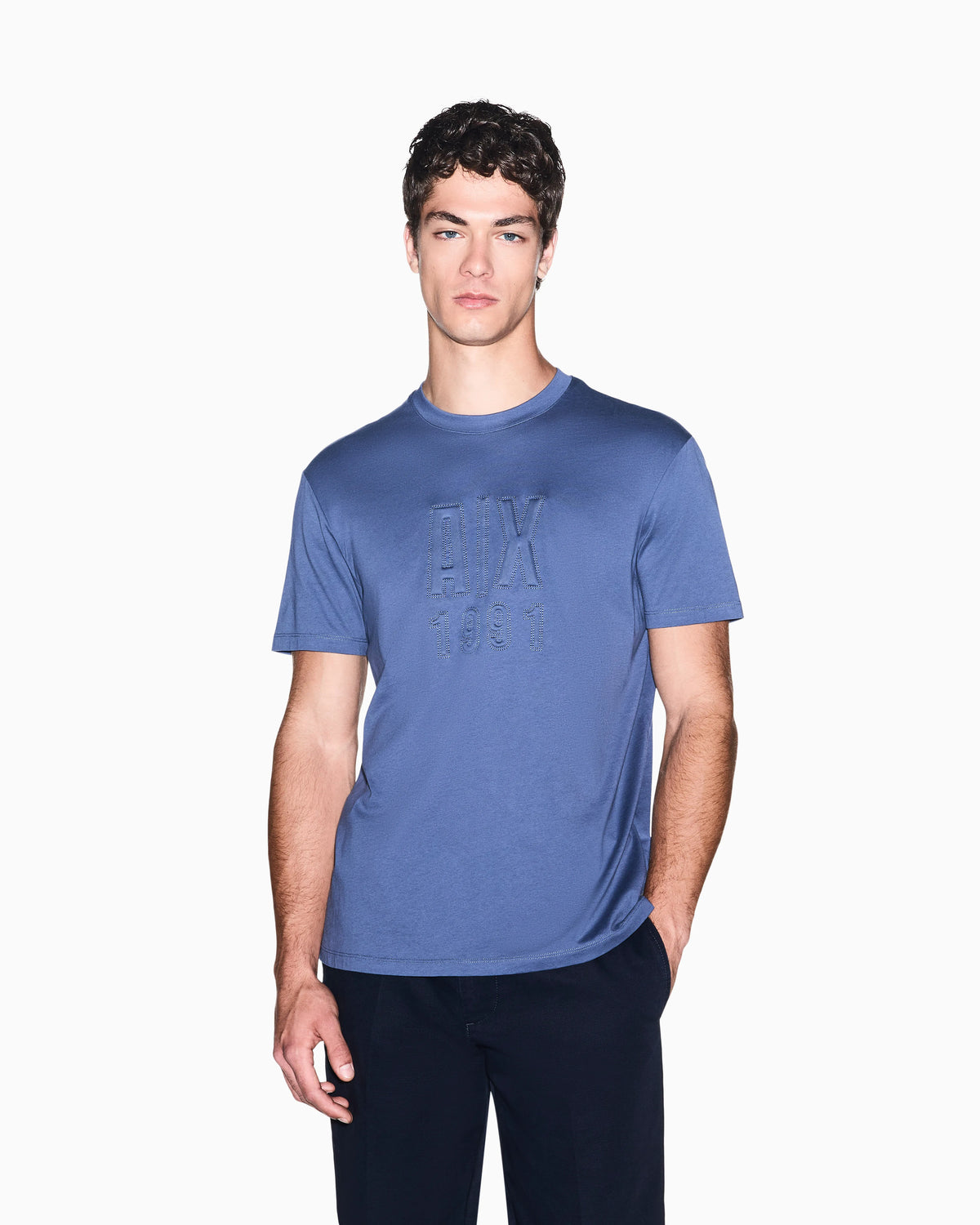 regular t-shirt in cotton jersey