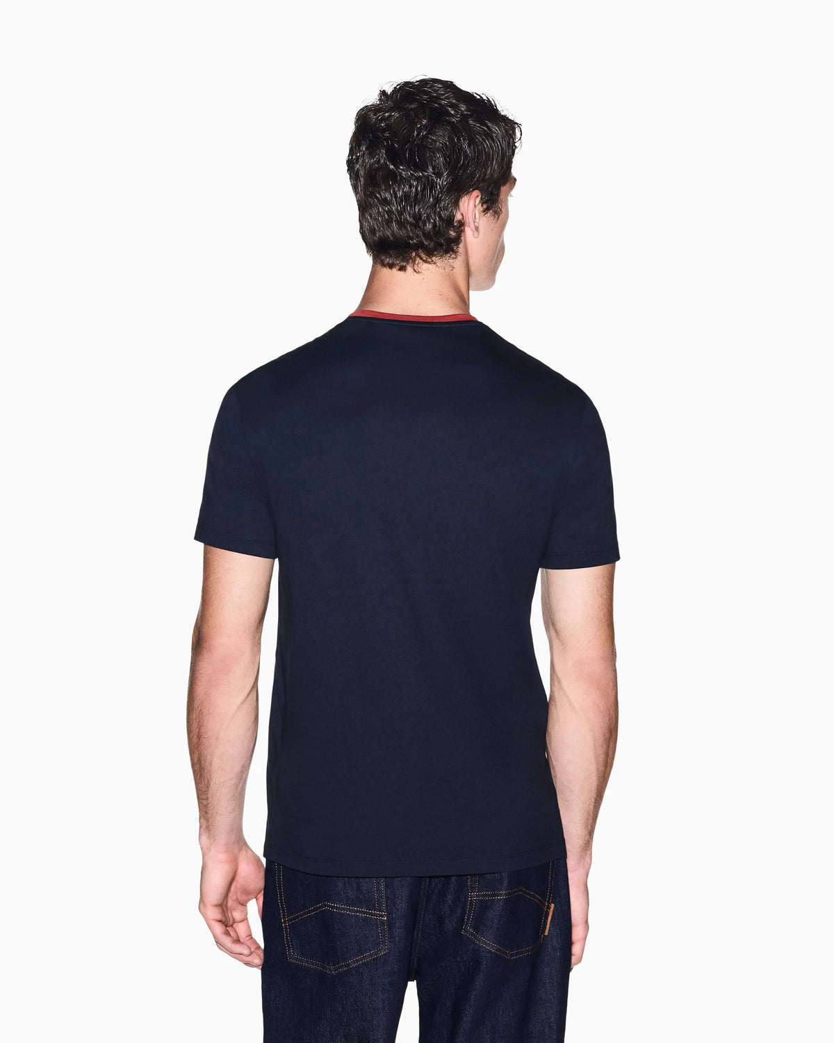 slim fit t-shirt in cotton jersey