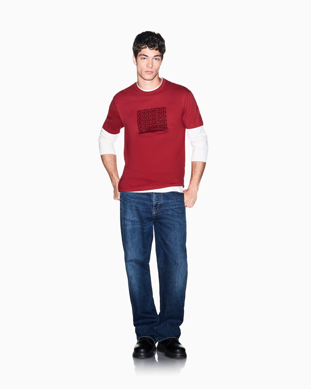 regular t-shirt in cotton jersey