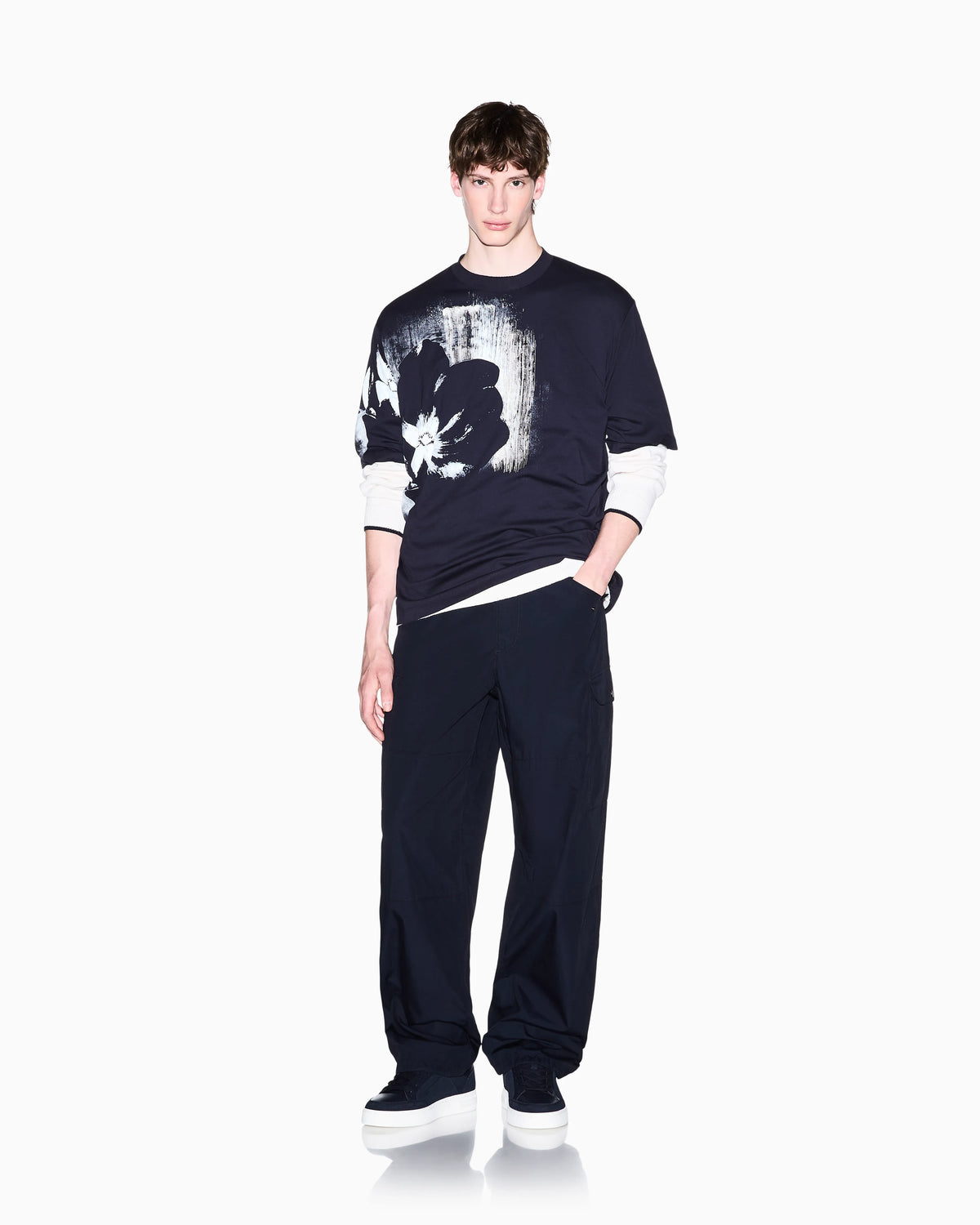 oversized fit T-shirt in cotton jersey
