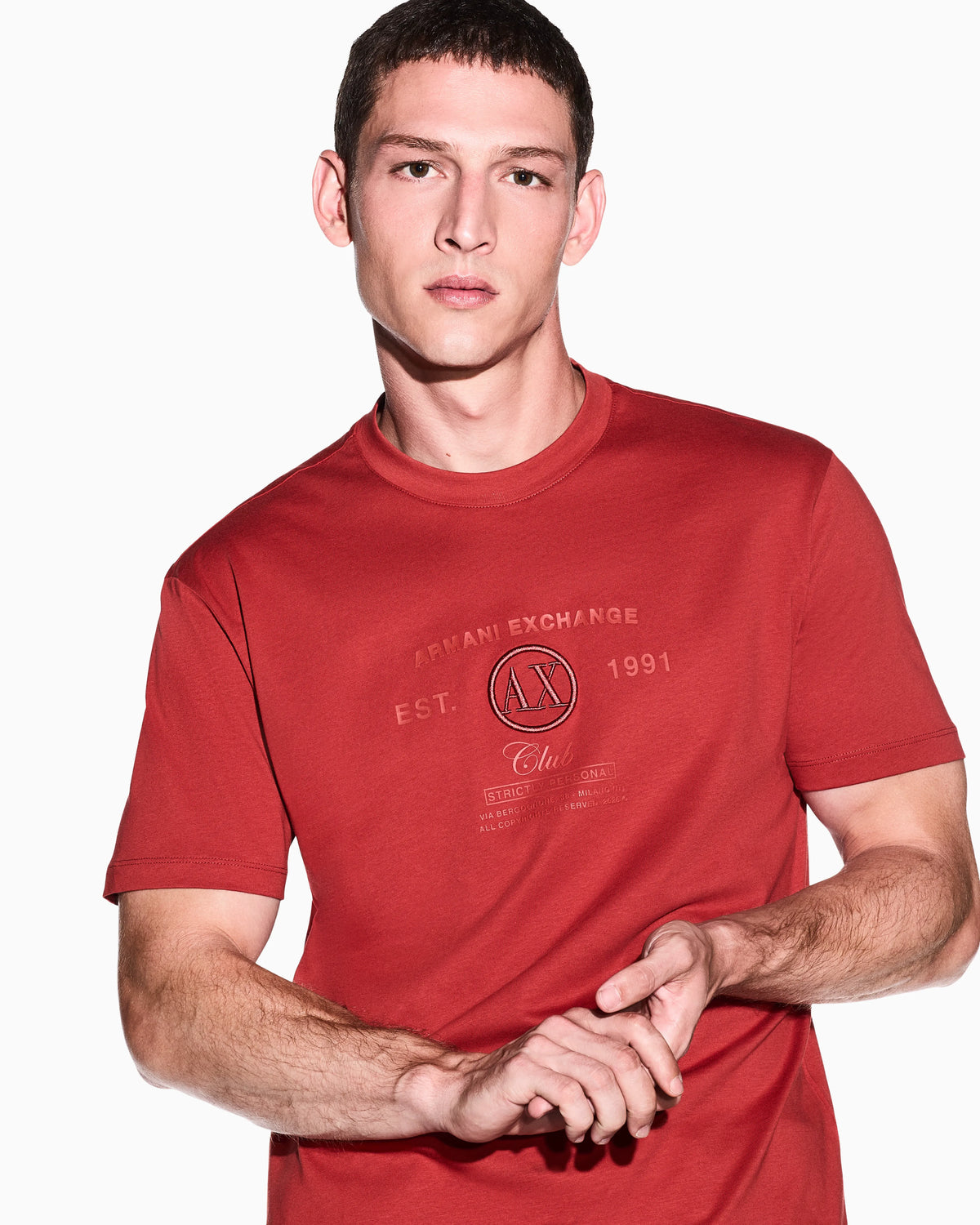 regular t-shirt in cotton jersey