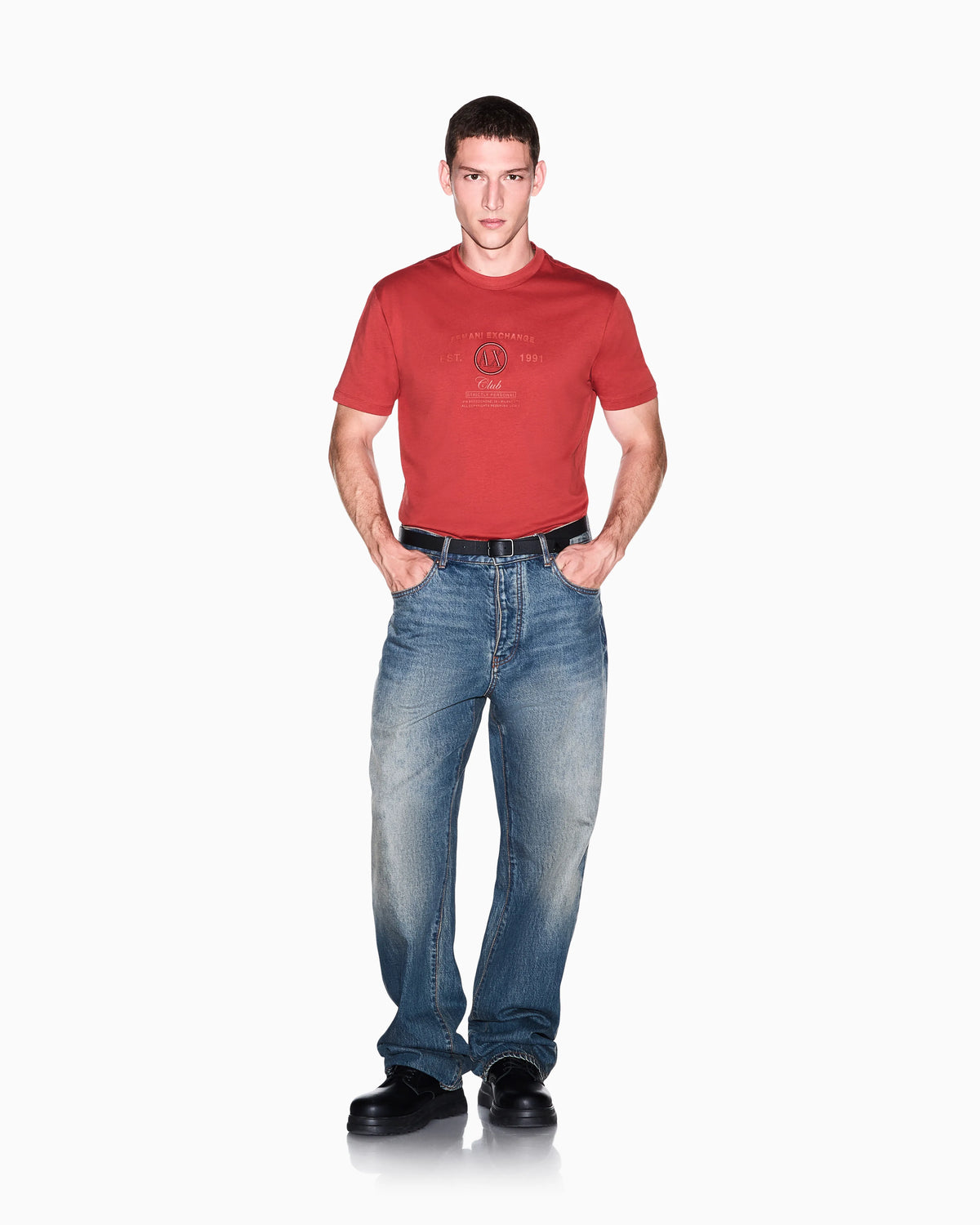regular t-shirt in cotton jersey