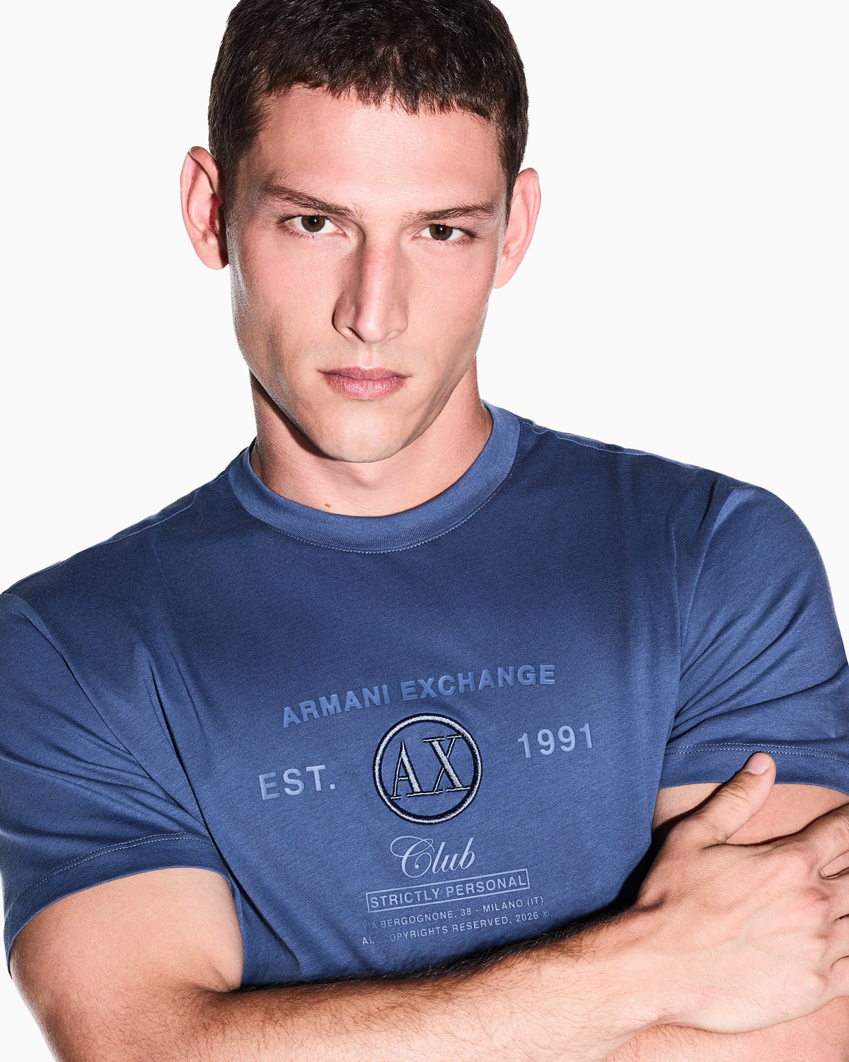 regular t-shirt in cotton jersey