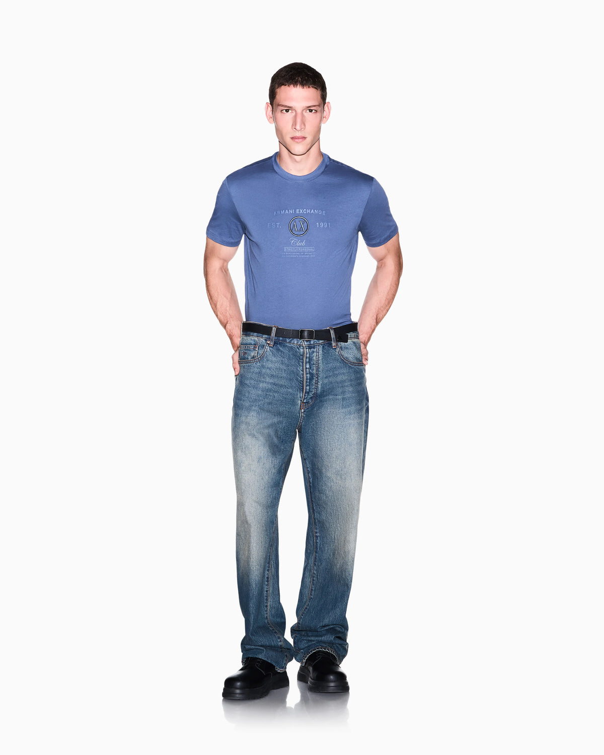 regular t-shirt in cotton jersey