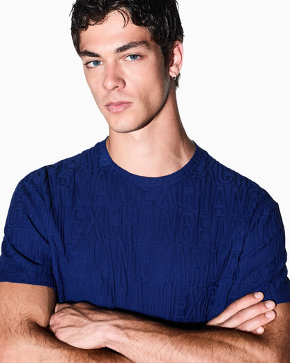 regular t-shirt in mercerized cotton jersey