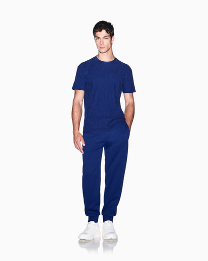 regular t-shirt in mercerized cotton jersey