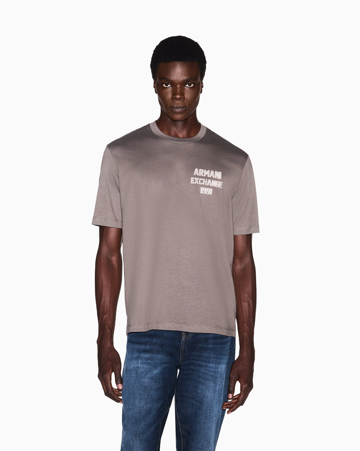 regular t-shirt in cotton jersey