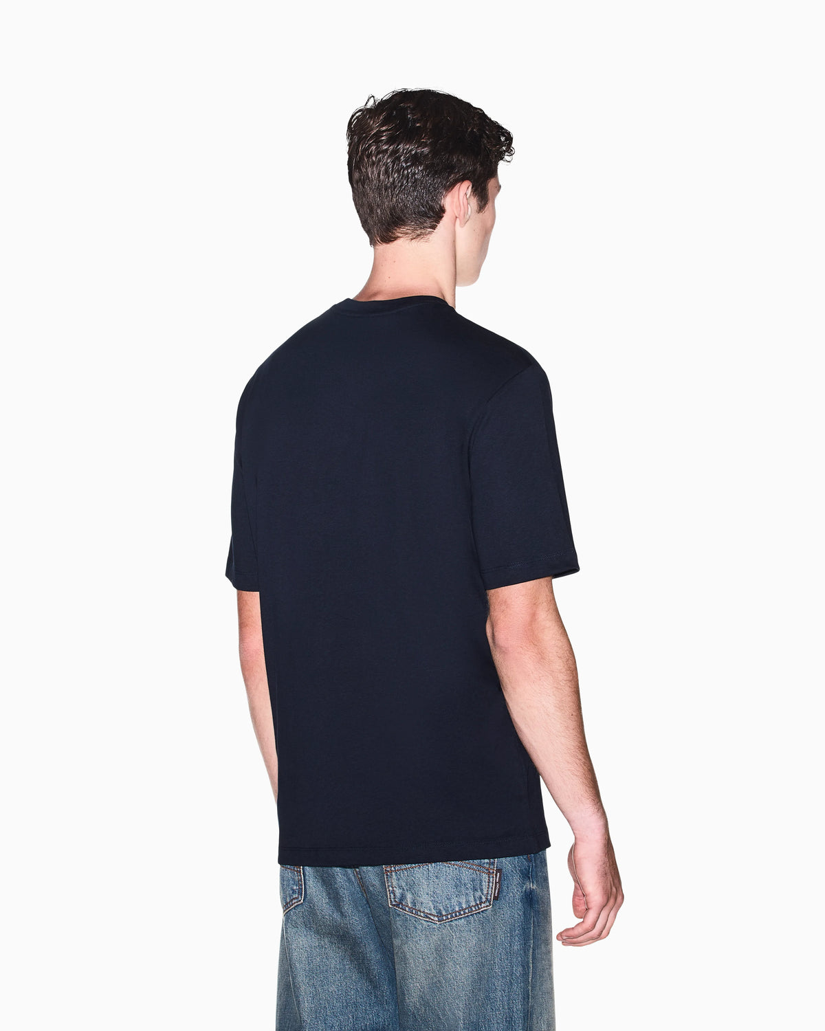 regular t-shirt in cotton jersey
