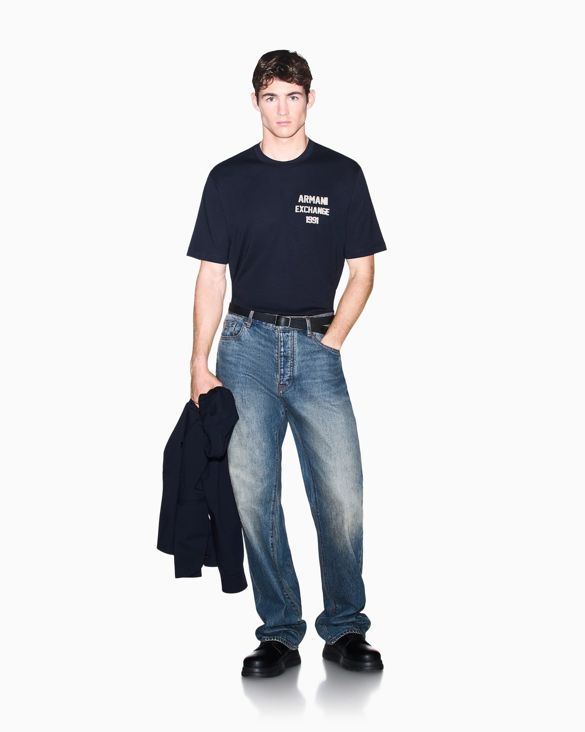 regular t-shirt in cotton jersey