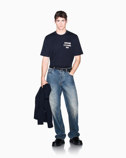 regular t-shirt in cotton jersey