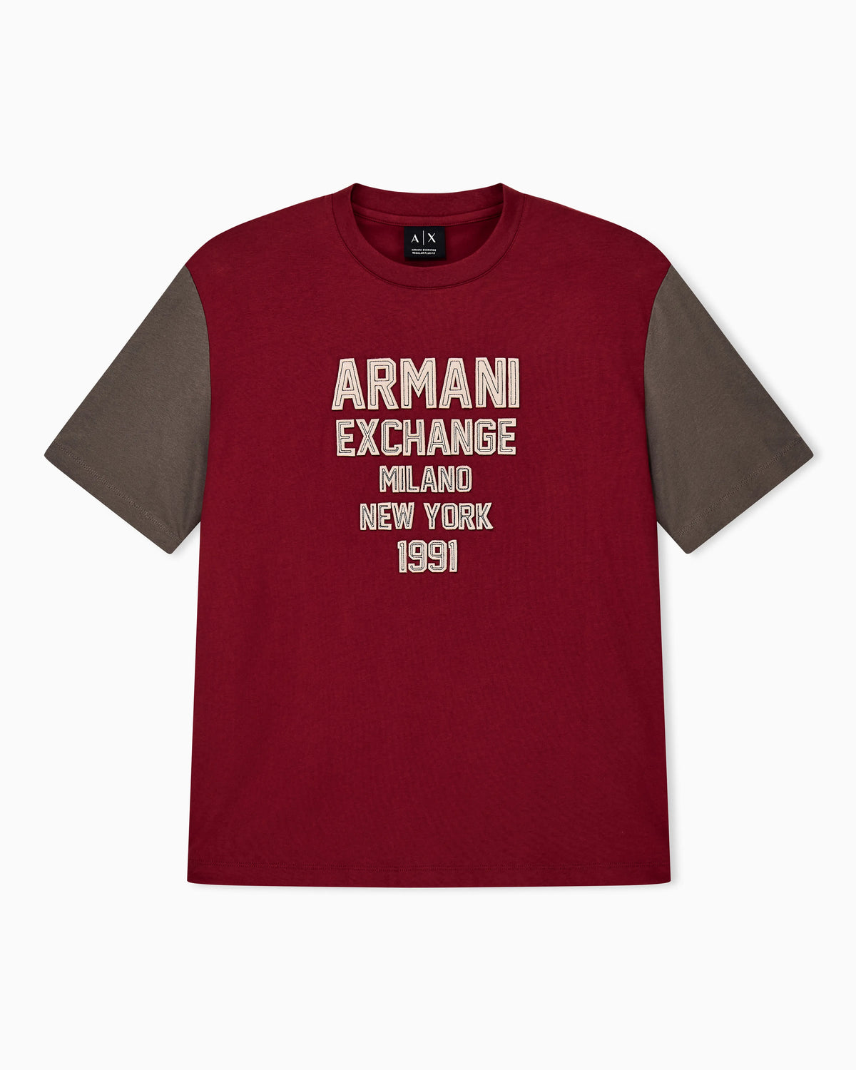regular t-shirt in cotton jersey