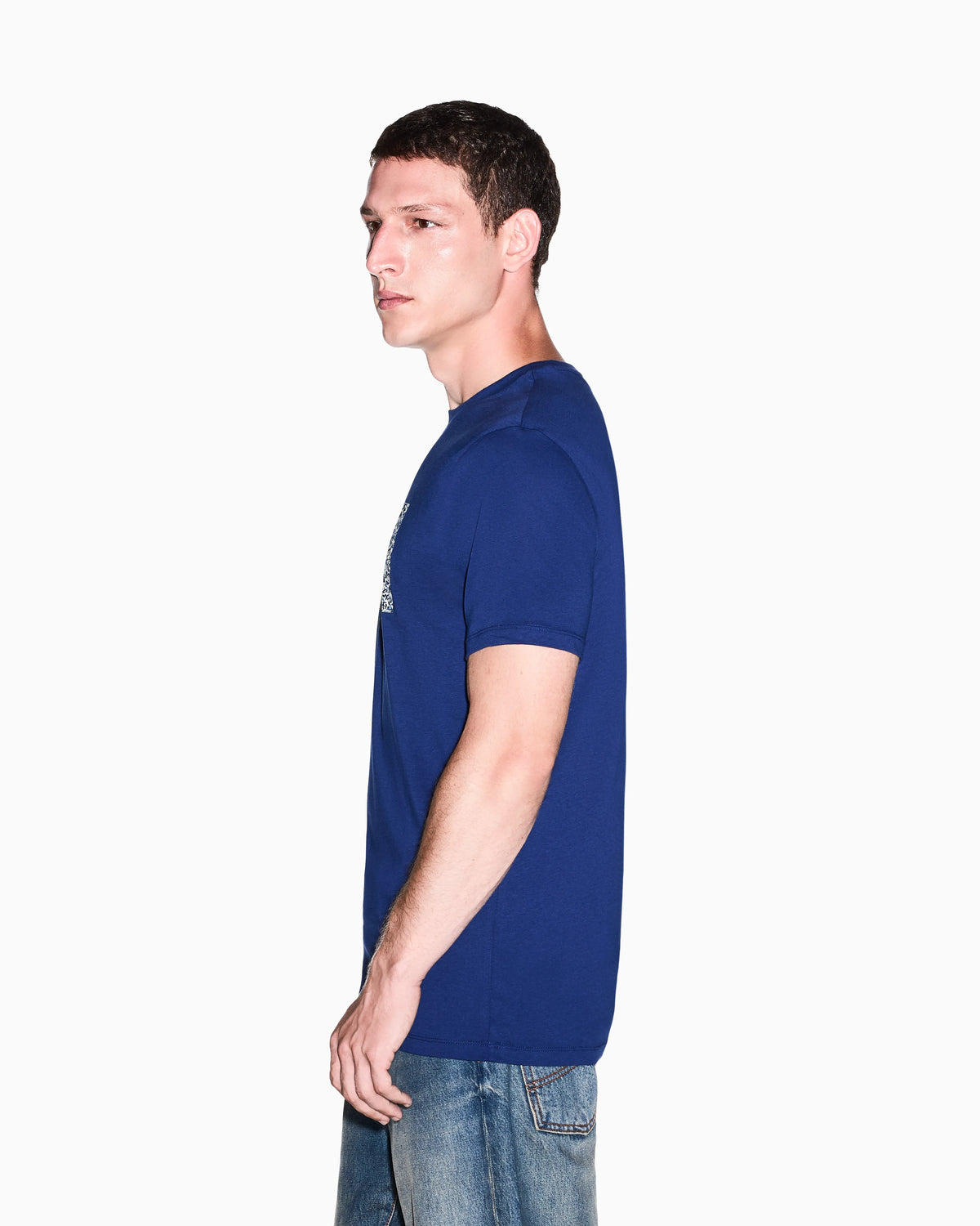 slim fit t-shirt in cotton jersey