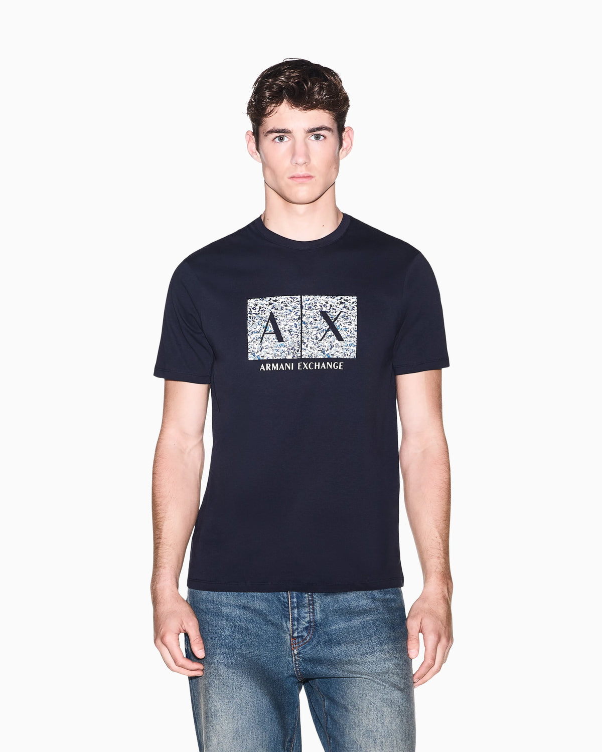 slim fit t-shirt in cotton jersey