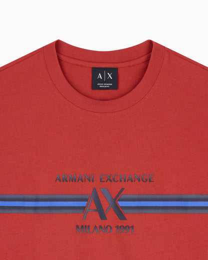 regular t-shirt in cotton jersey