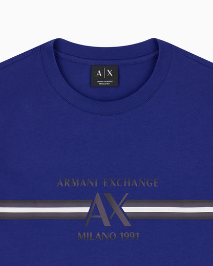regular t-shirt in cotton jersey
