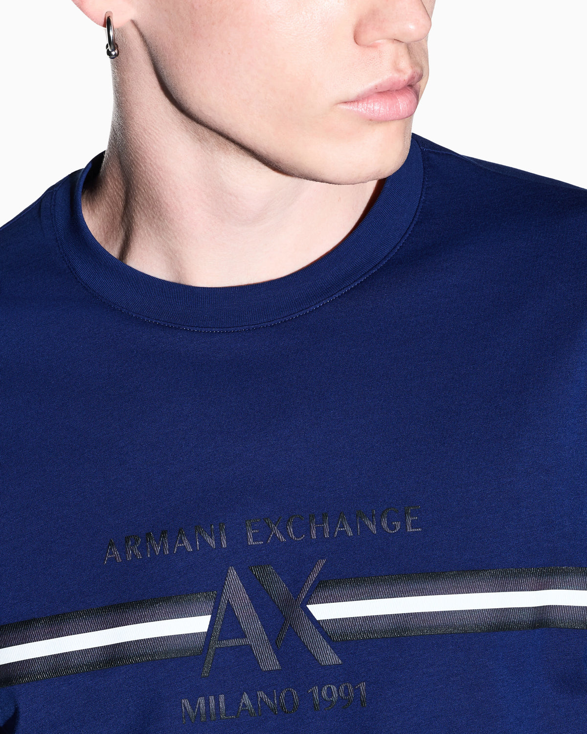 regular t-shirt in cotton jersey
