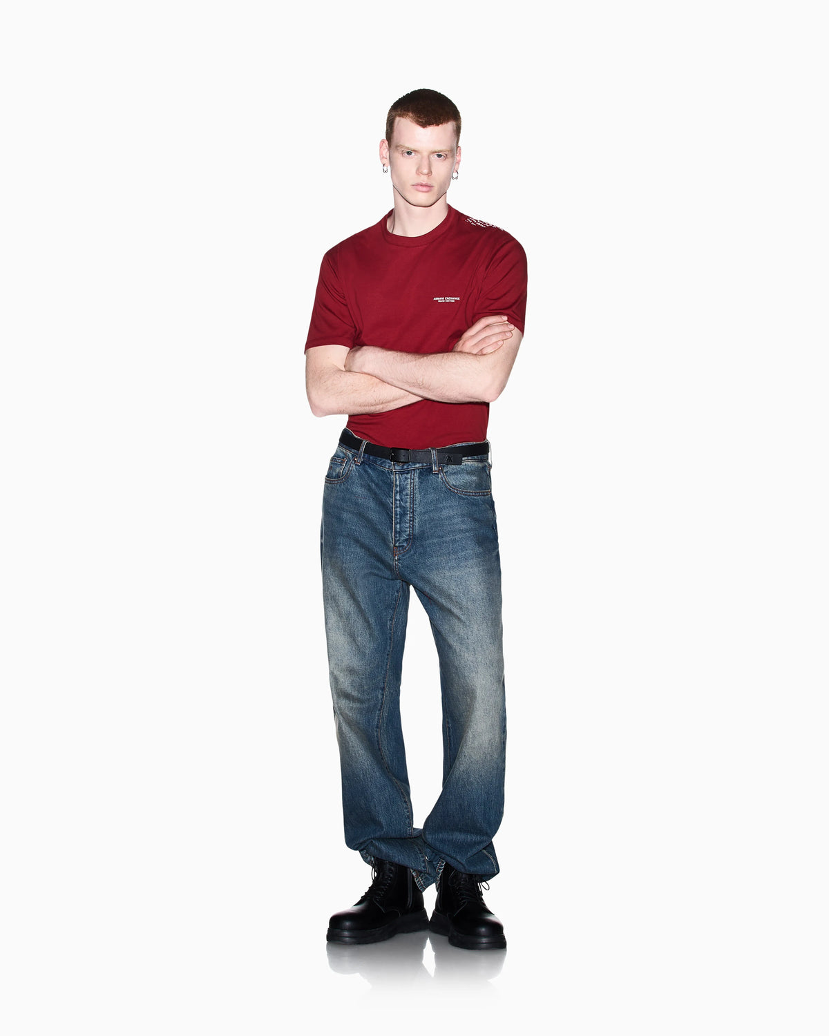 regular t-shirt in cotton jersey