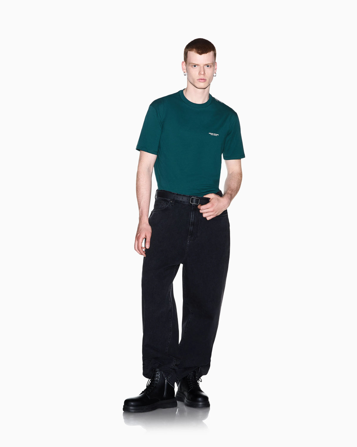 regular t-shirt in cotton jersey