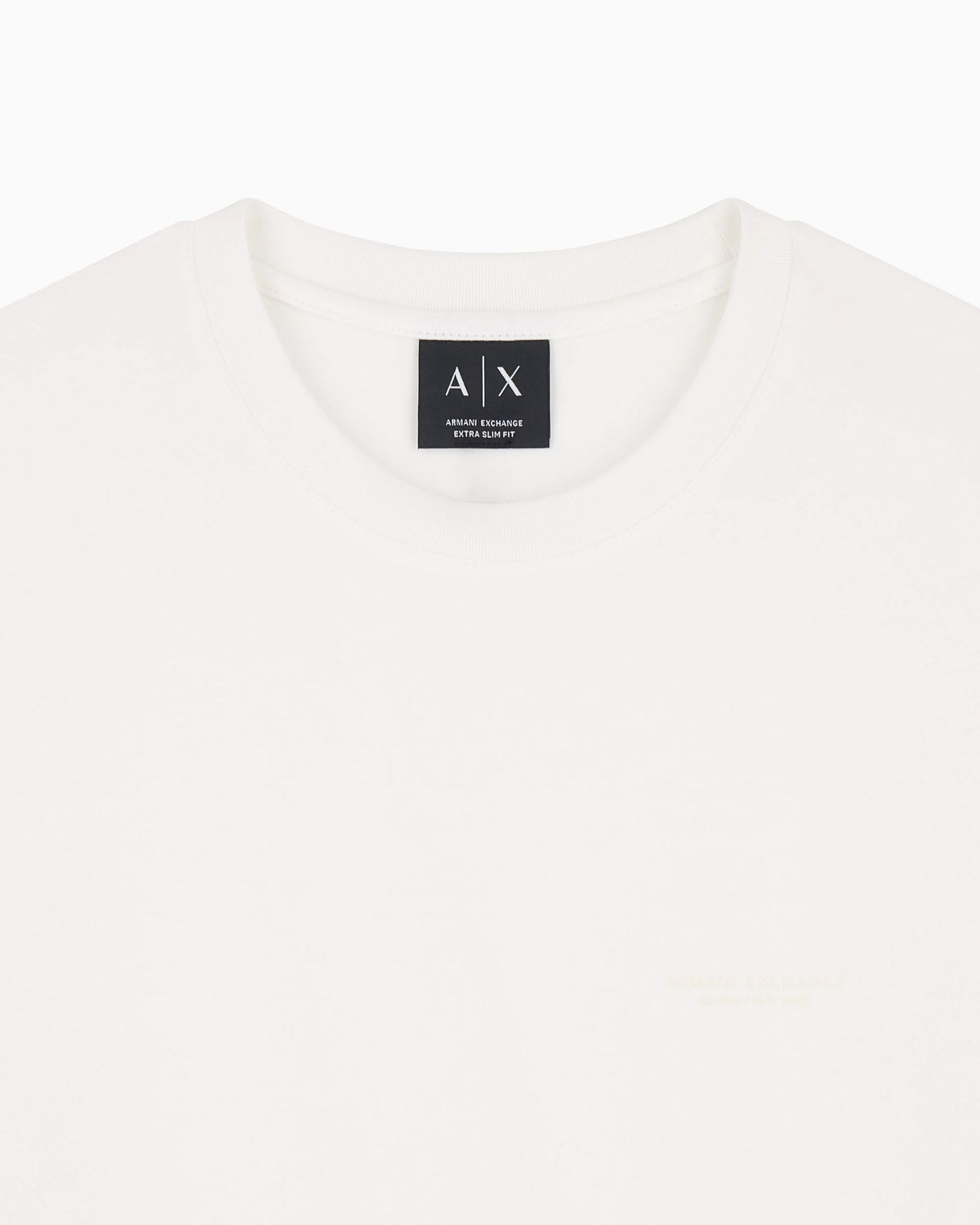 slim fit t-shirt in stretch cotton jersey with rib details