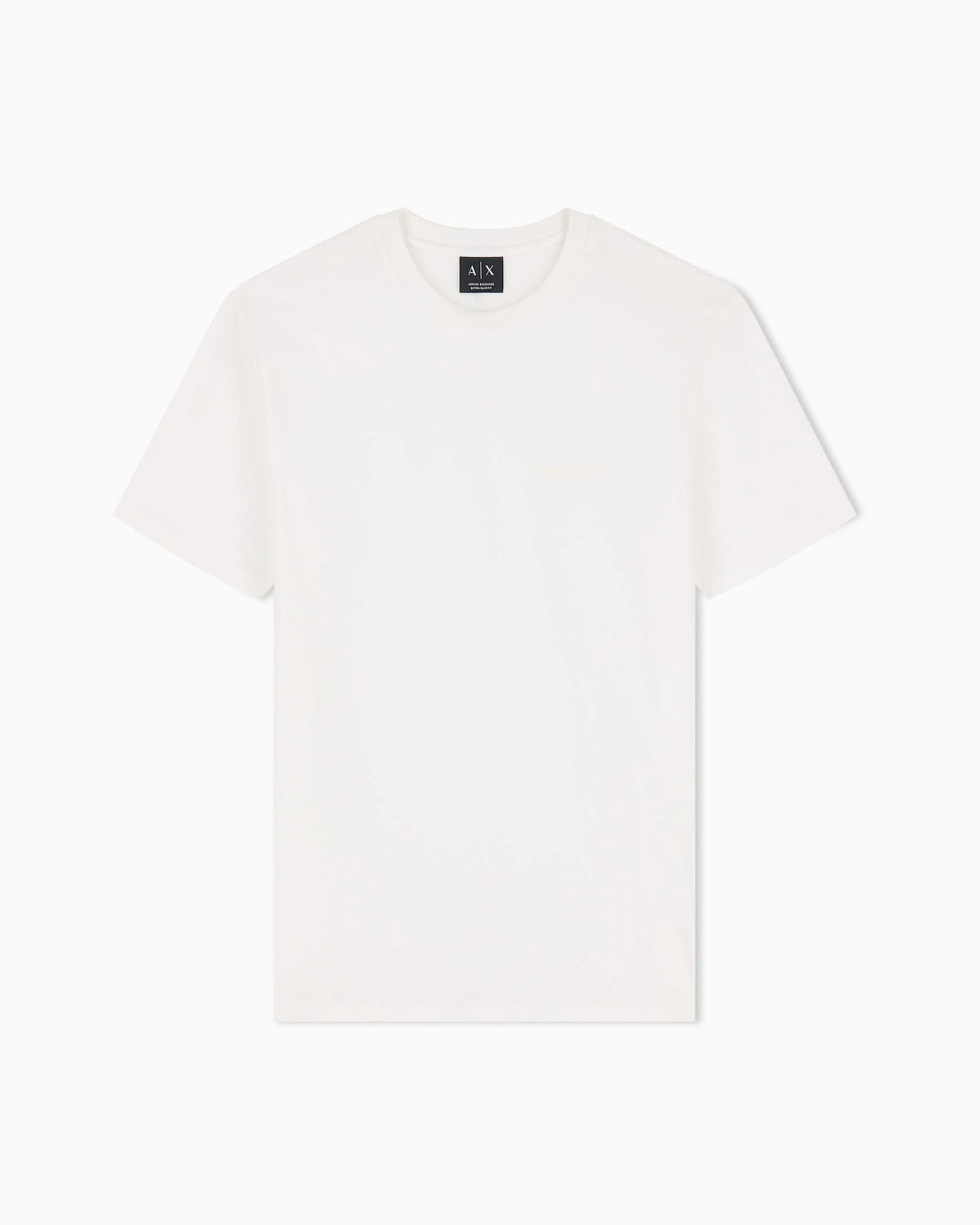 slim fit t-shirt in stretch cotton jersey with rib details