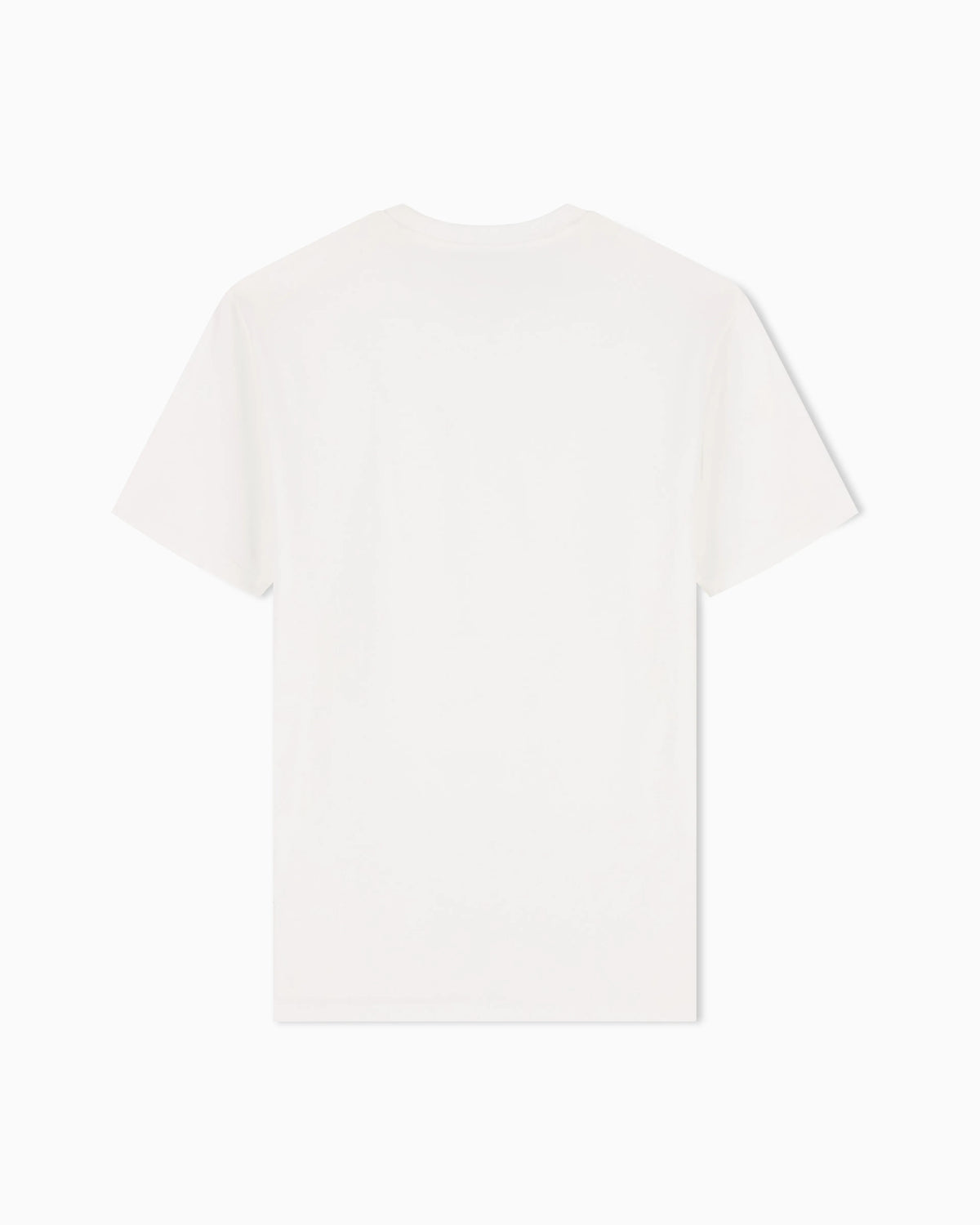 slim fit t-shirt in stretch cotton jersey with rib details
