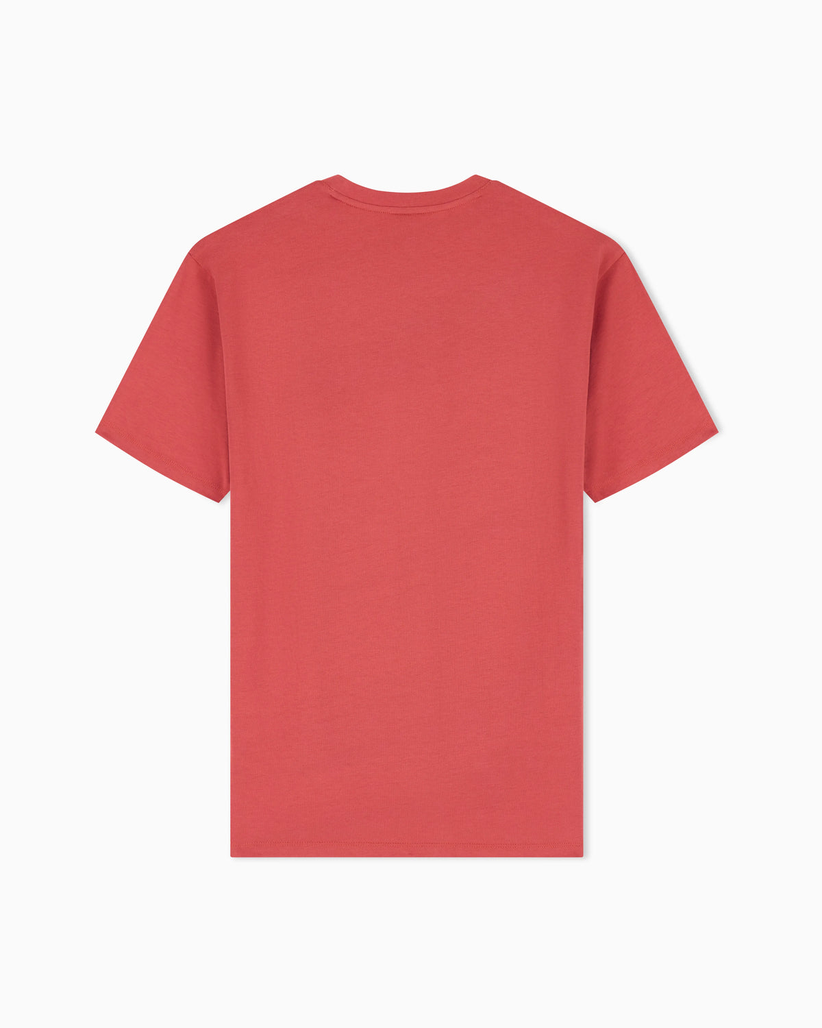 slim fit t-shirt in stretch cotton jersey with rib details