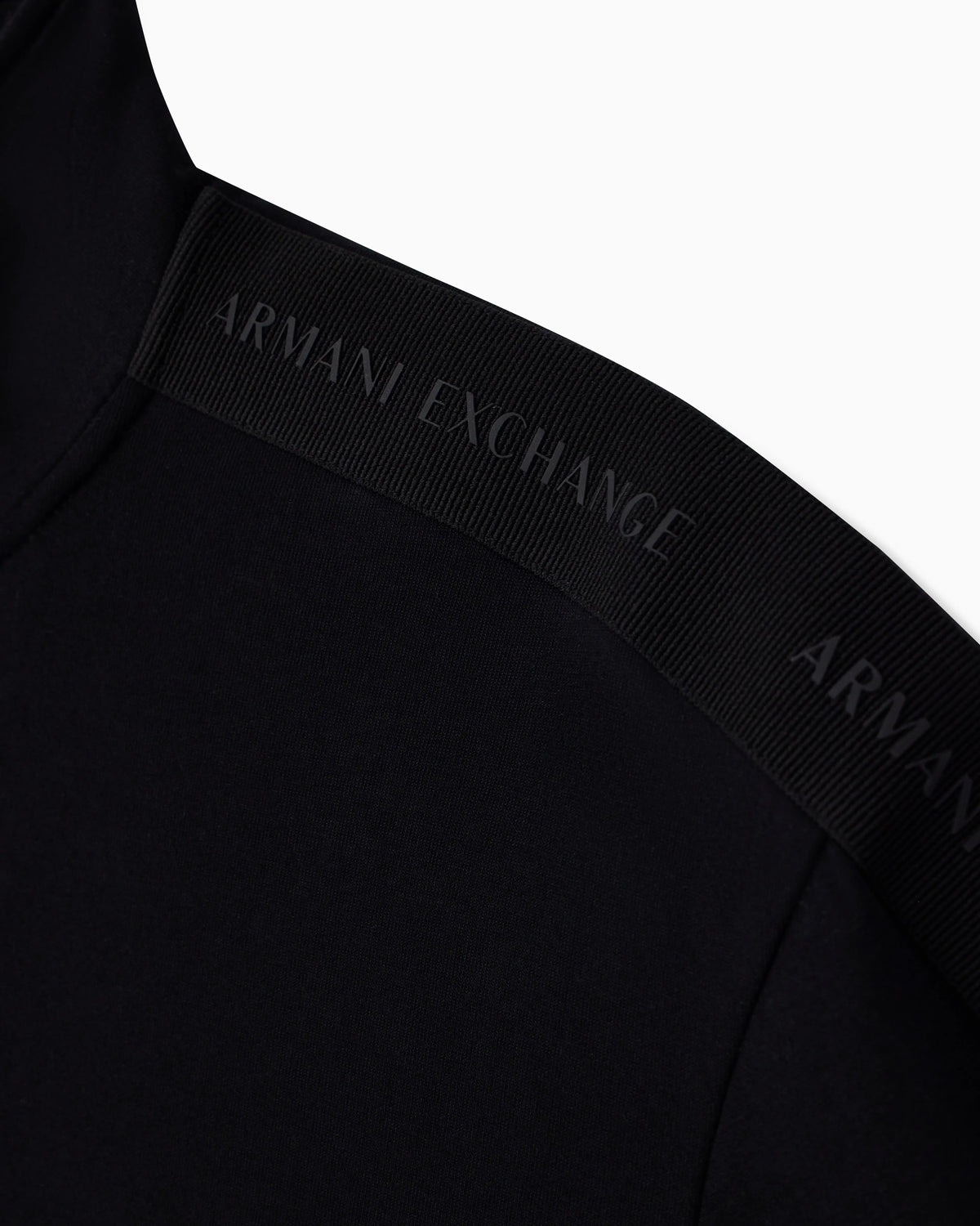 sweatshirt in bonded stretch cotton blend