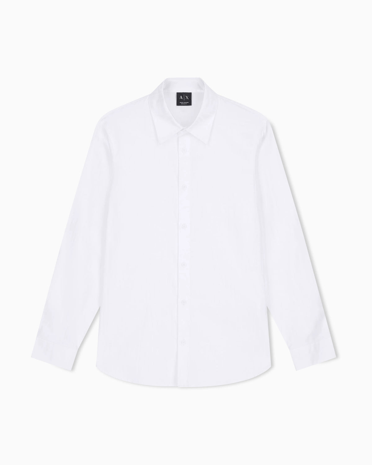 regular fit shirt in cotton jacquard