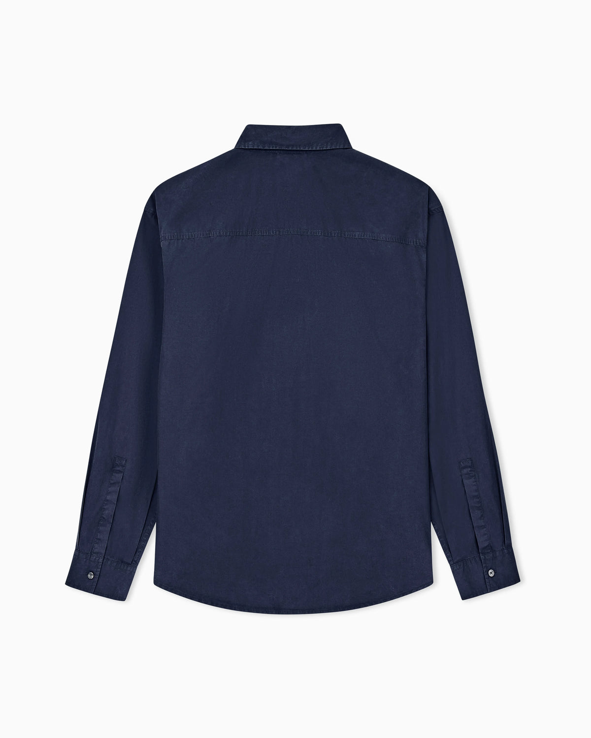regular fit shirt in cotton poplin