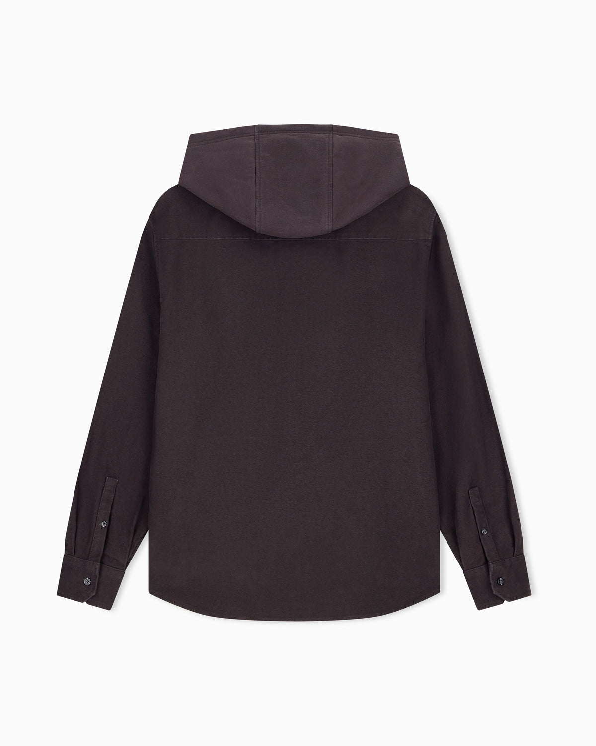 oversized shirt in cotton moleskin