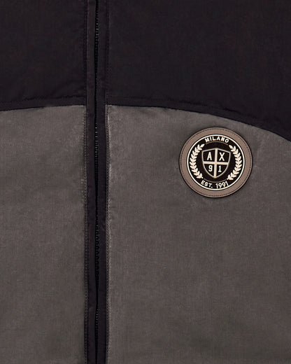Sleeveless blouson jacket