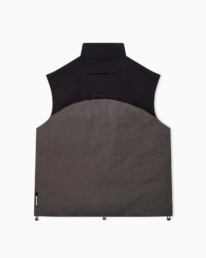 Sleeveless blouson jacket