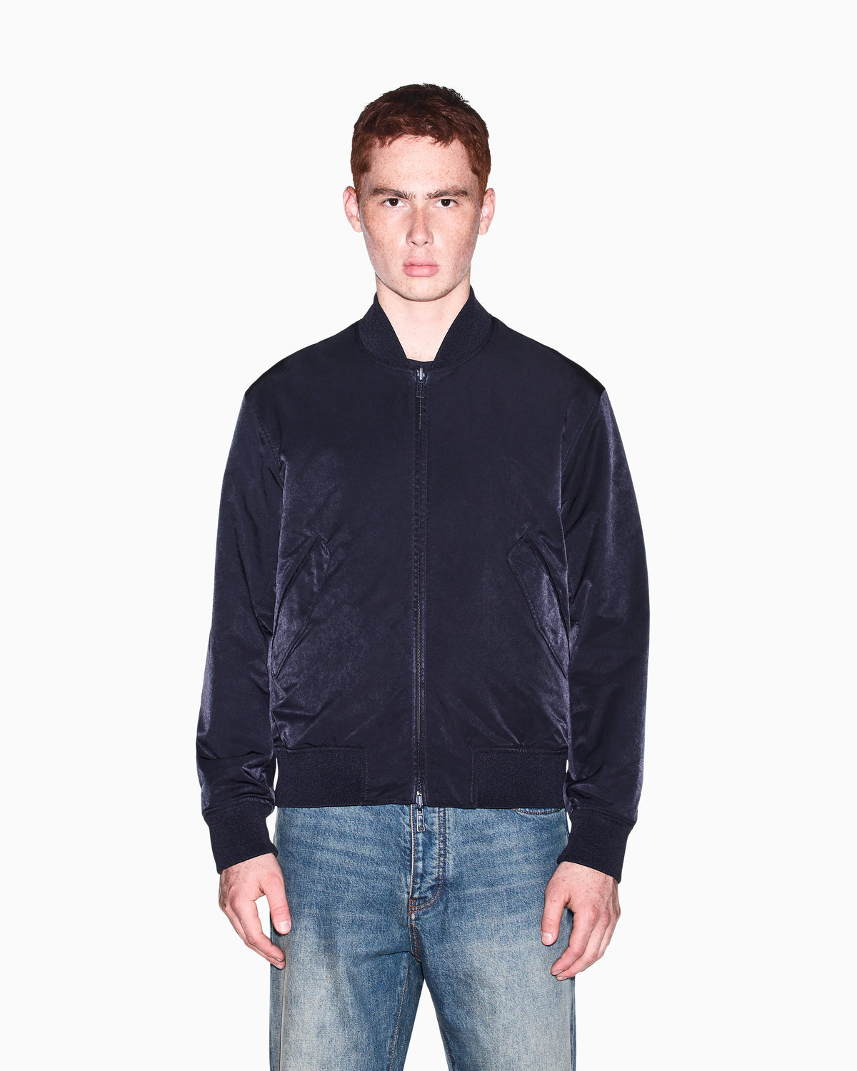nylon Blouson jacket