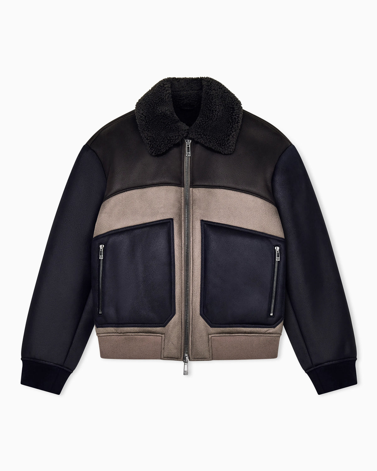 blouson jacket with stretch fabric
