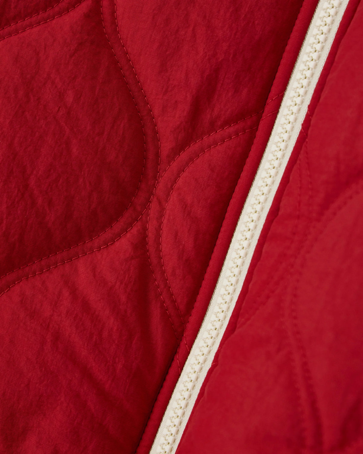 padded blouson jacket in nylon