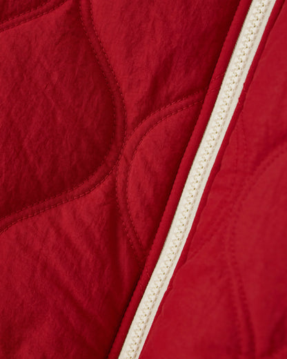 padded blouson jacket in nylon
