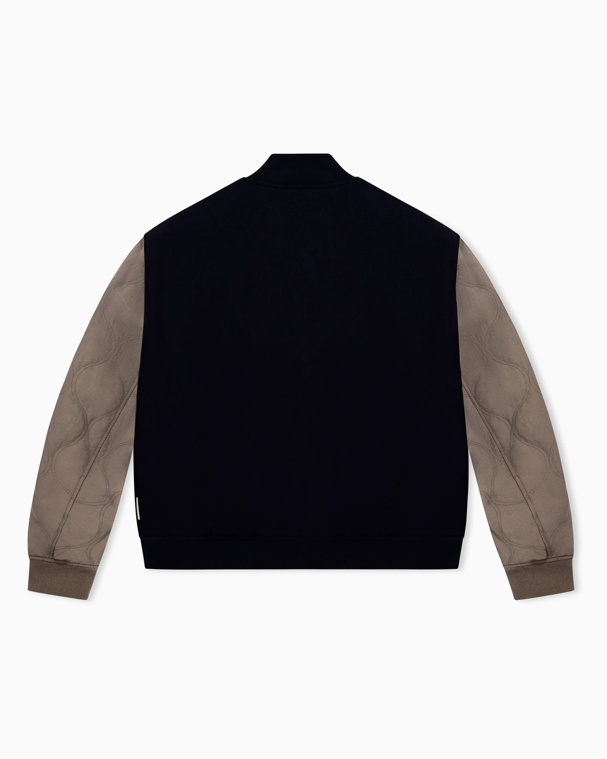 Regular fit blouson jacket in virgin wool blend