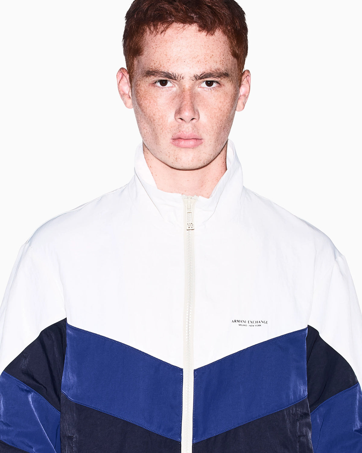 Blouson jacket in nylon