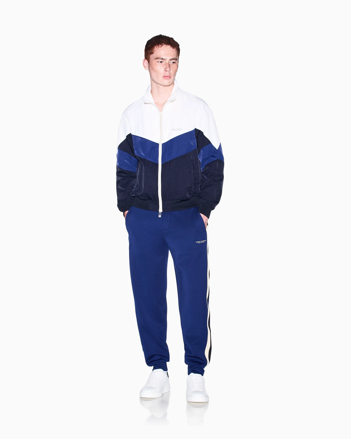 Blouson jacket in nylon