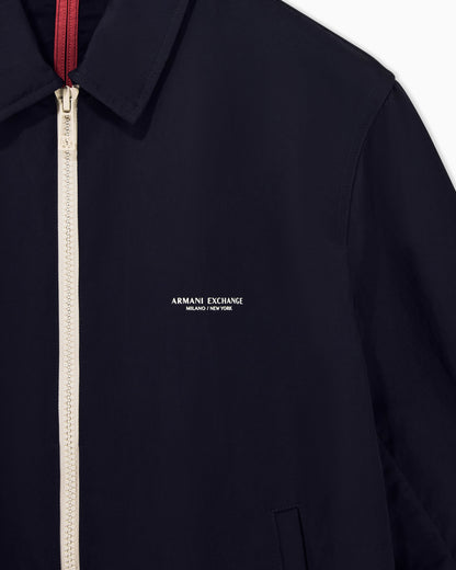 Blouson jacket in nylon