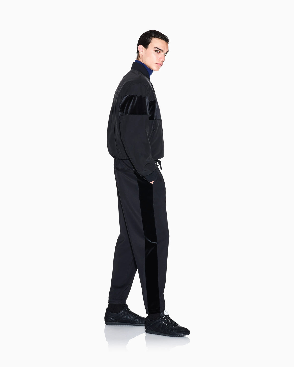 padded blouson jacket