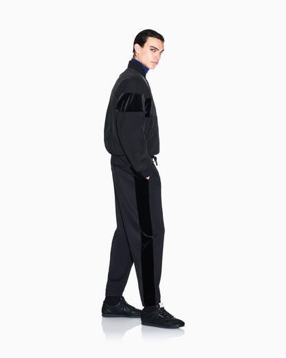 padded blouson jacket