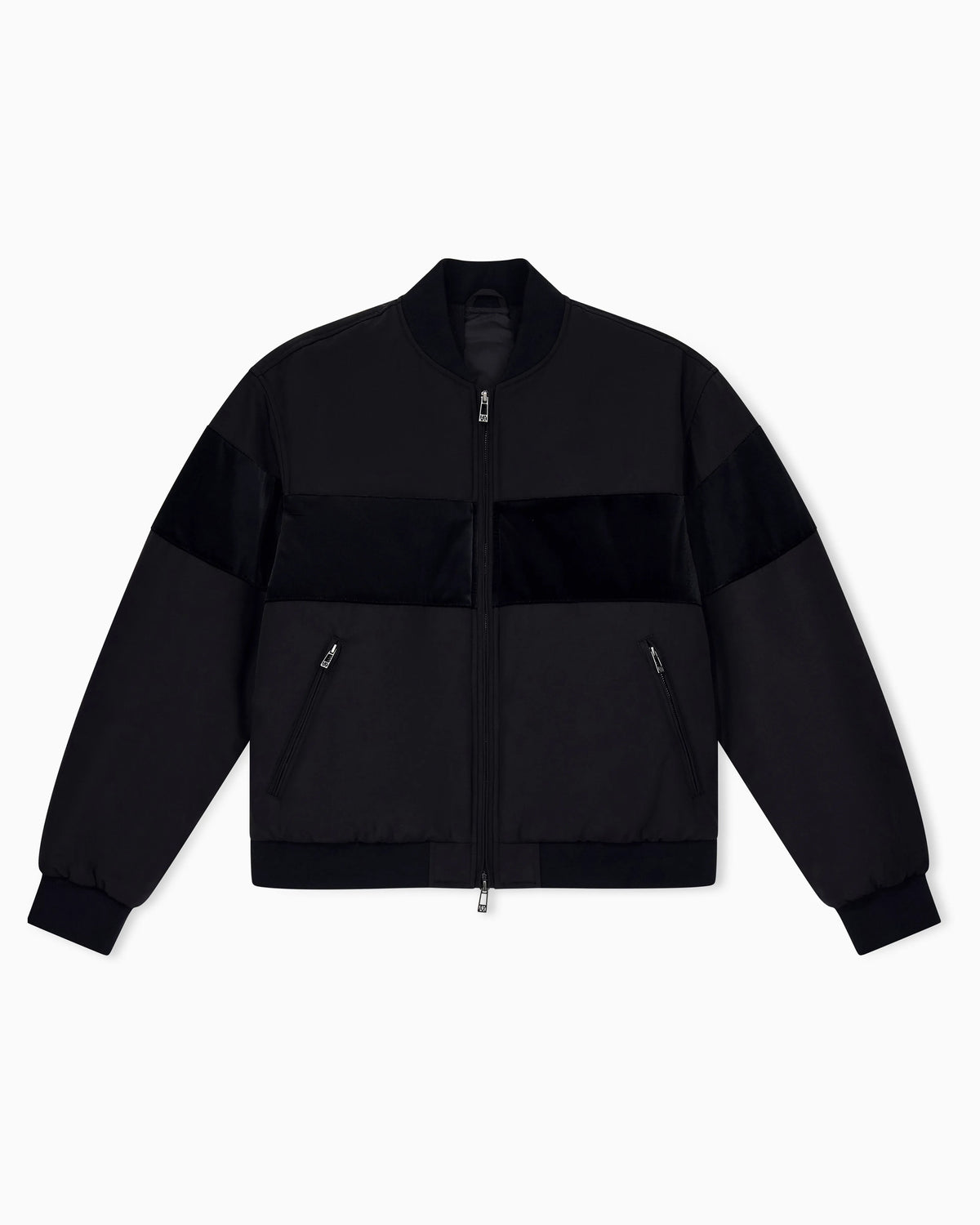 padded blouson jacket
