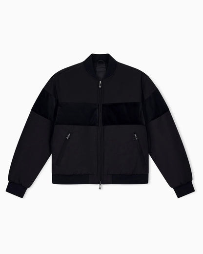 padded blouson jacket